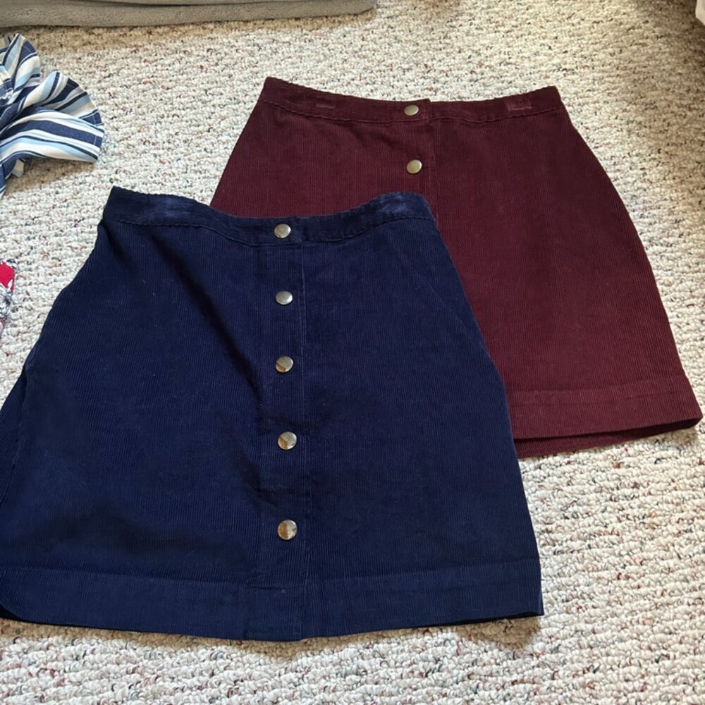 Set of 2 Corduroy Skirts - Old Navy